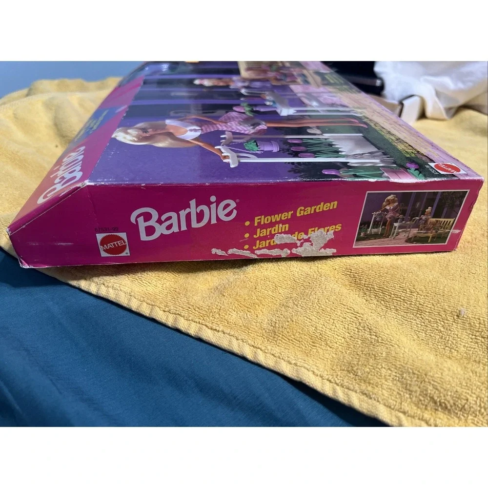 Barbie Flower Garden Playset for Folding‎ Pretty House 1997 Mattel #67531 NRFB